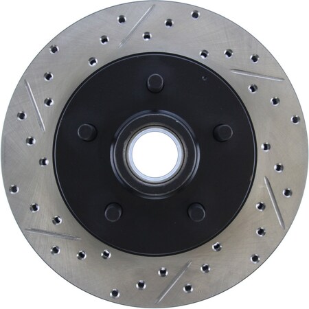 Centric Parts Sport Drilled/Slotted Brake Rotor, 127.66025R 127.66025R